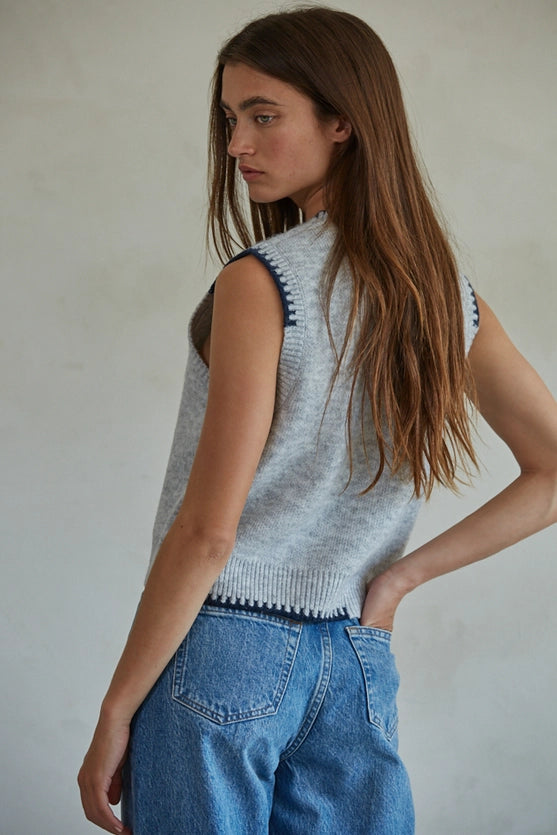 Shades of Grey - Knit Top