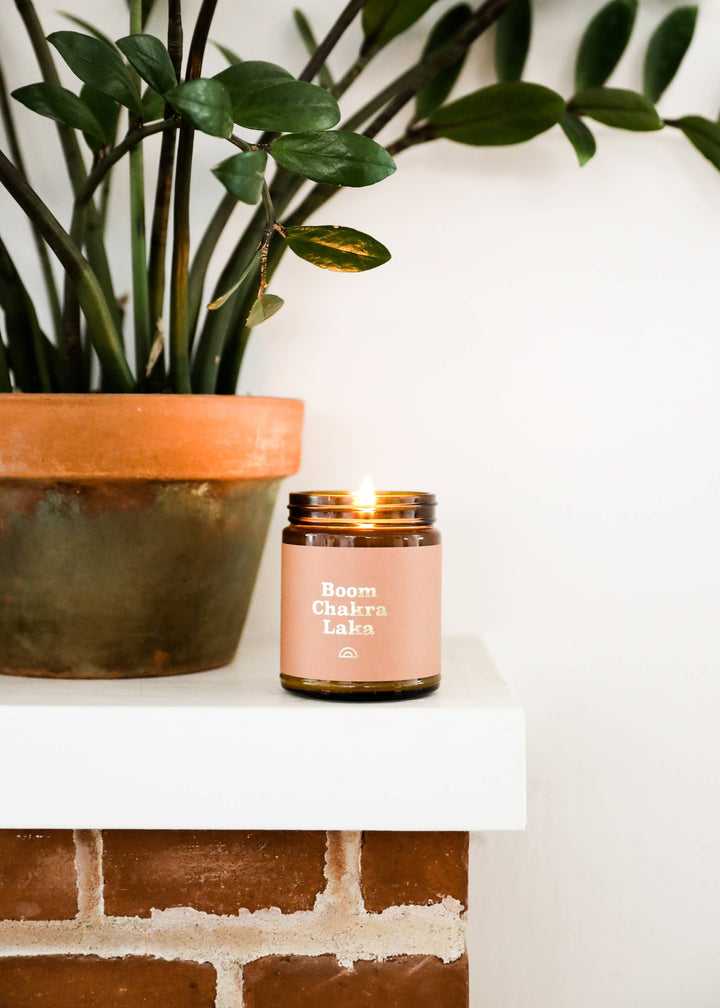 Mantra Candles - Boom Chakra Laka