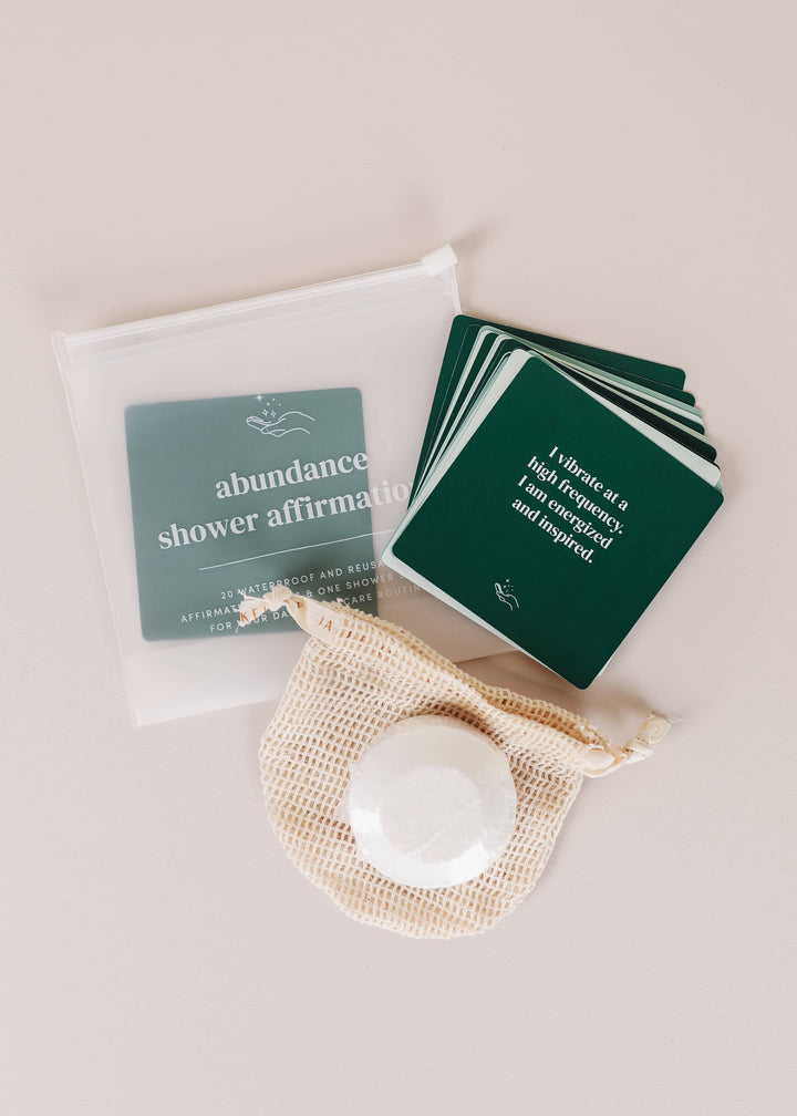 Gift Set - Abundance Shower Affirmations™