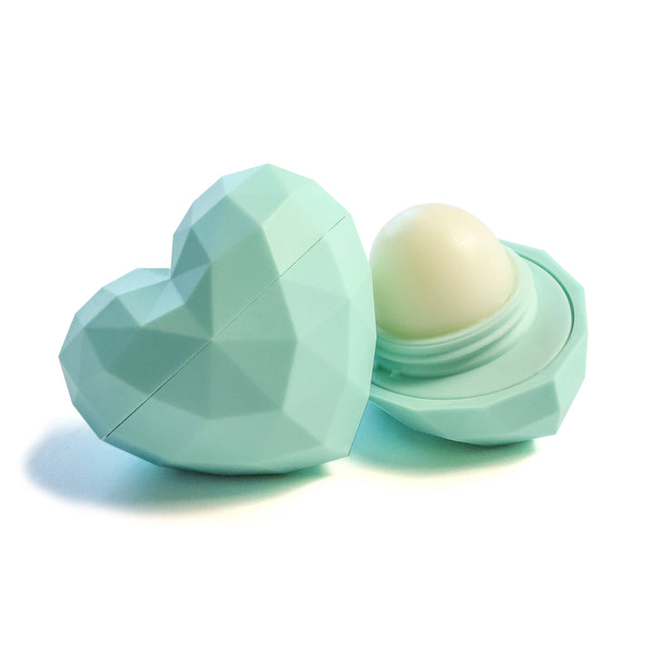 Teal Heart Lip Balm - Sweet Mint