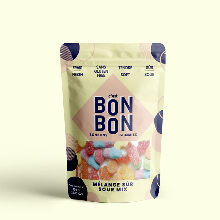 C'est Bon Bon - Large Sour Gummy Mix