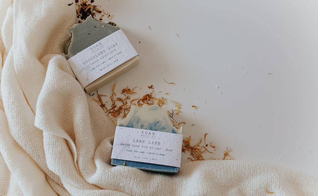 Succulent Soap Bar