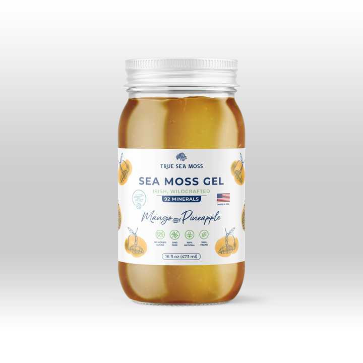 MANGO AND PINEAPPLE SEA MOSS GEL