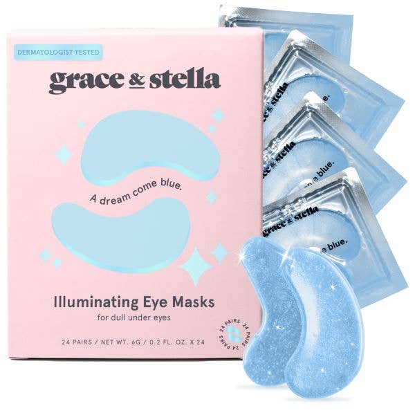 Blue Illuminating Under Eye Mask