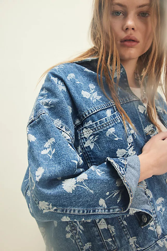 We The Free Opal Swing Denim Jacket