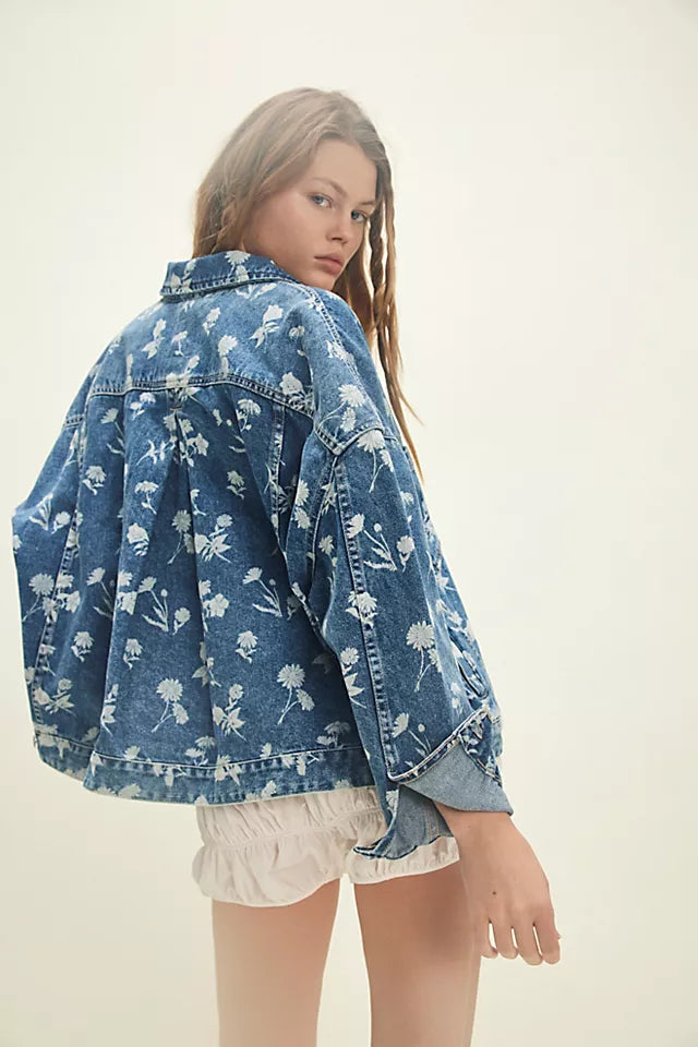 We The Free Opal Swing Denim Jacket