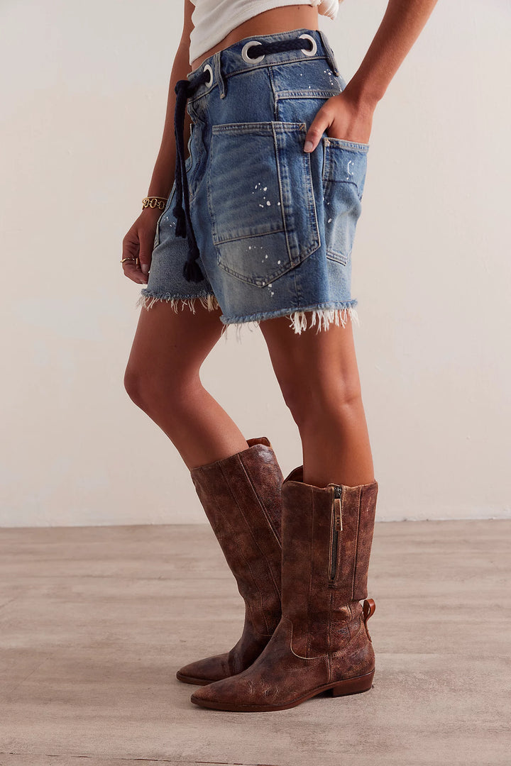 We The Free Moxie Shorts - Timeless Blue