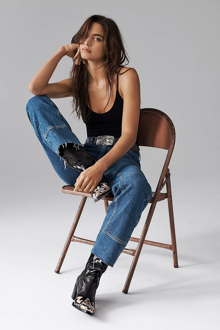 We The Free Risk Taker Mid-Rise Jeans - Be Bold
