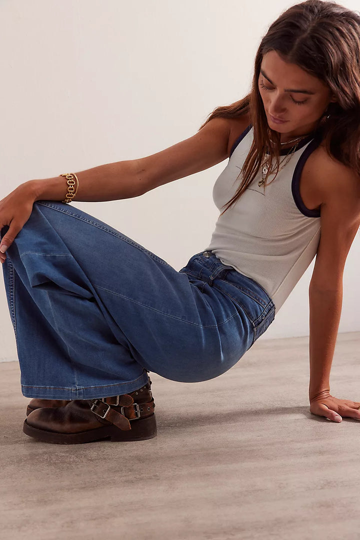 Libre Wide Leg Denim - Goodie Goodie