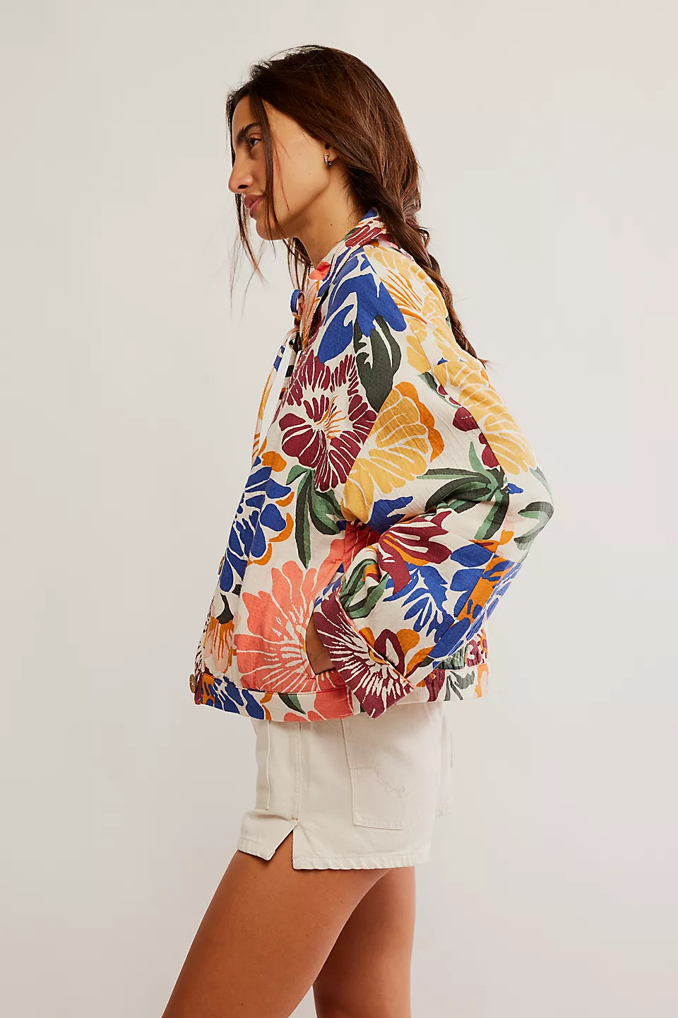 Soleil Beach Jacket - Tropical Combo