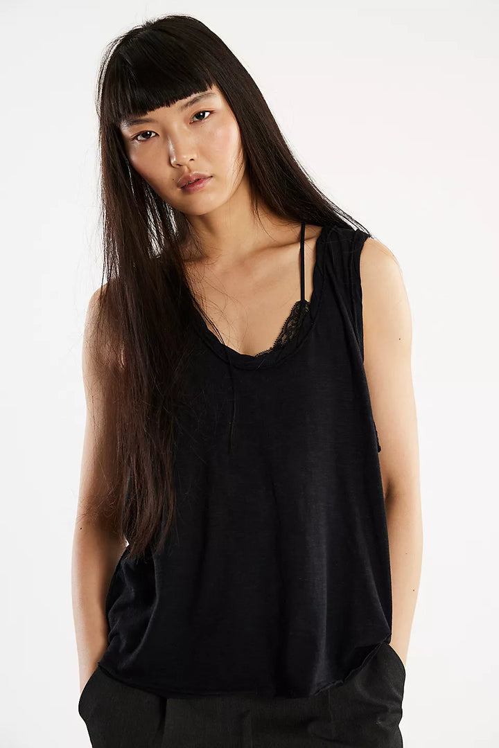 We The Free Easy Tank - Black