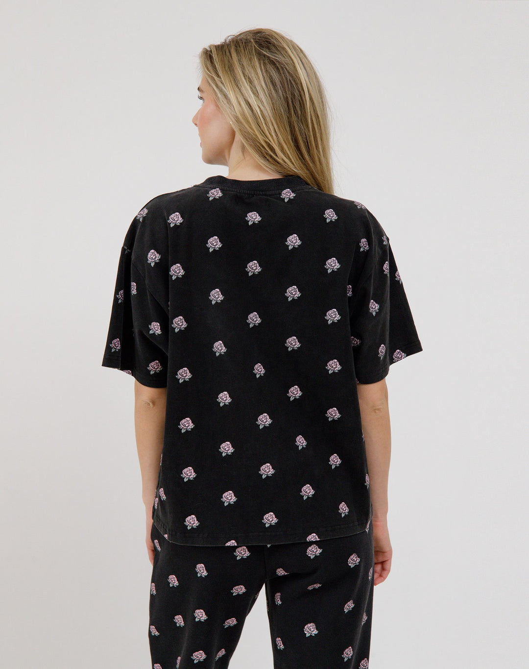 All Over Flower - Boxy Tee