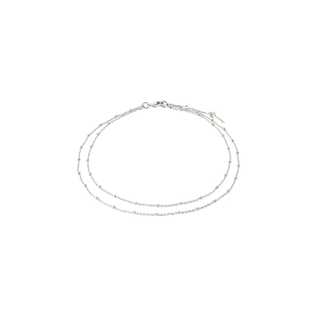 Elka Ankle Chain - Silver