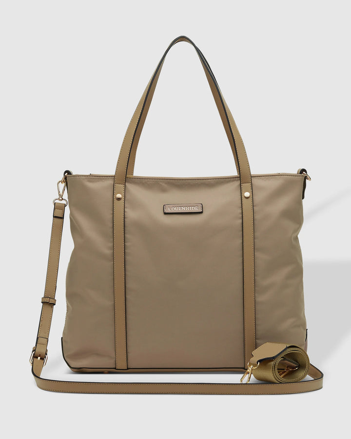 Nora Travel Tote - Beige