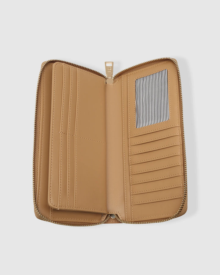 Jessica Wallet - Camel