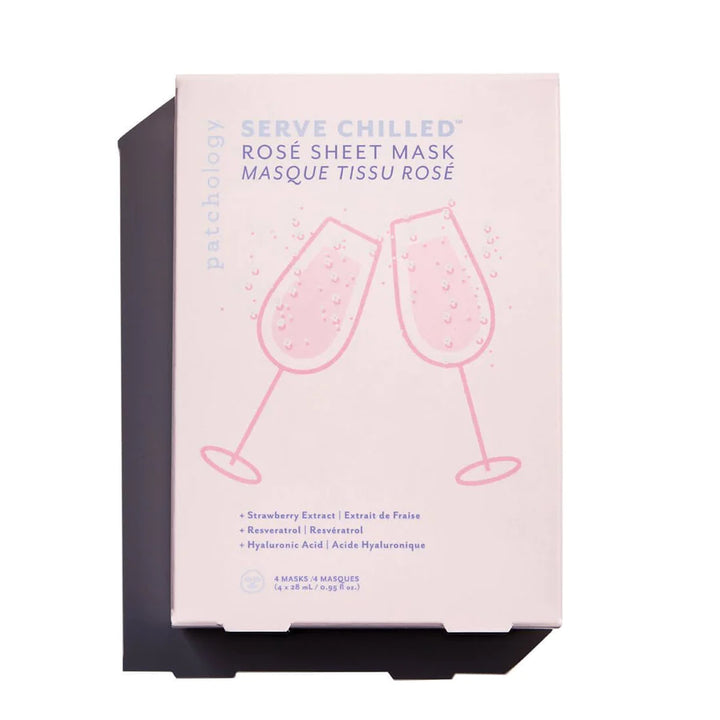 Rosé Sheet Mask - 4pk