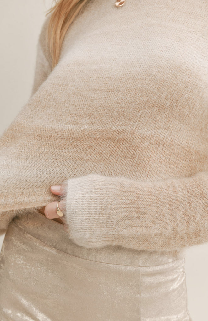 Stay Golden - Knit Sweater