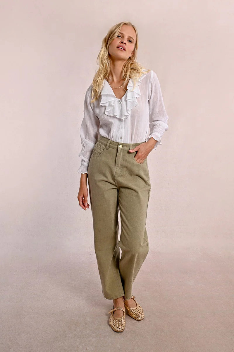 Come on Khaki - Straight Leg Pants