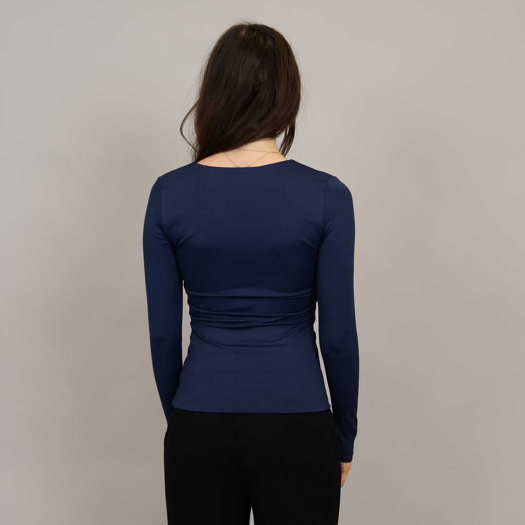 Daydream Long Sleeve Top - Navy