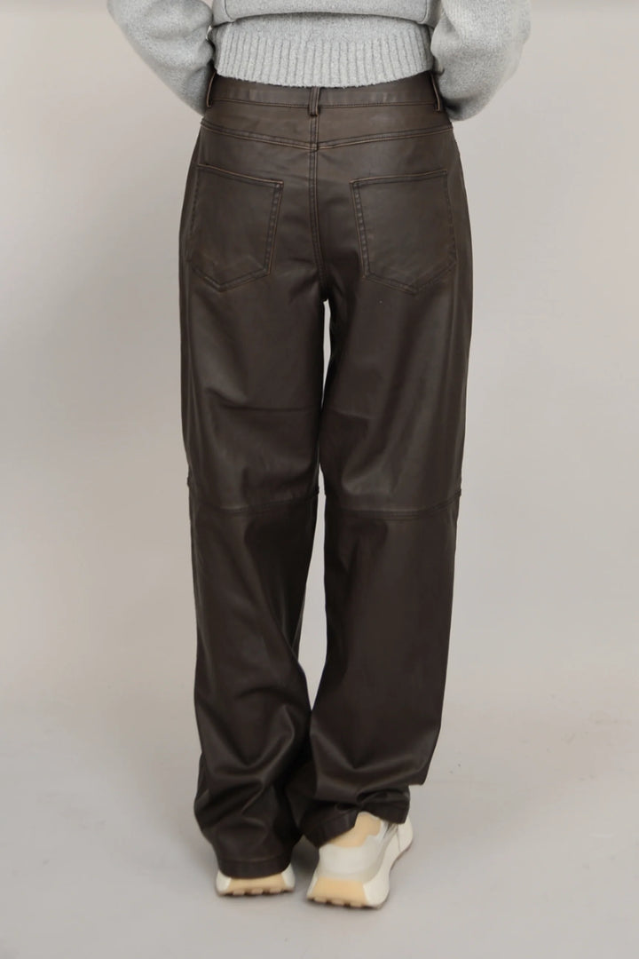 Make My Day - Faux Leather Pant